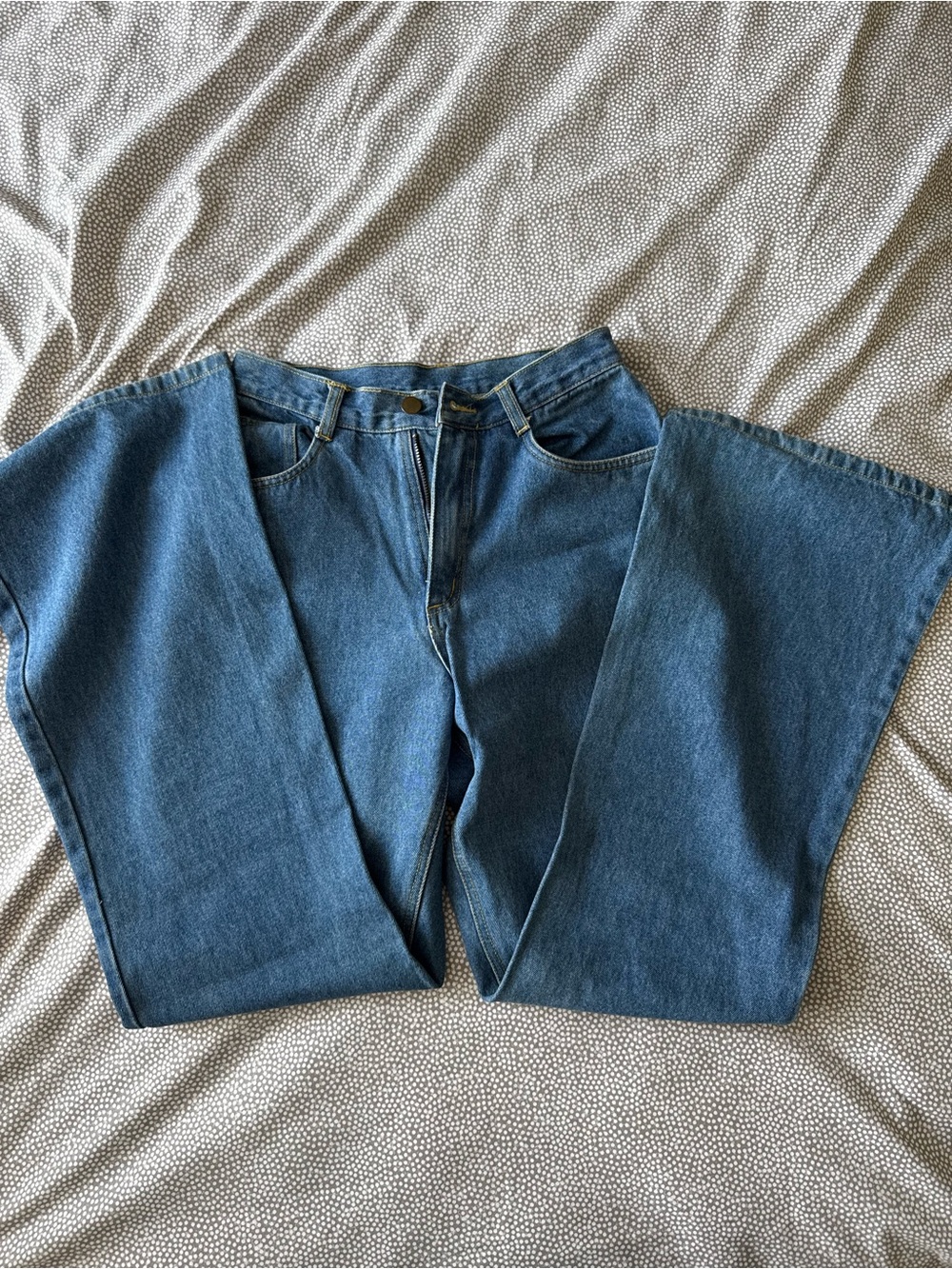 5/$10‼️ SEARS Classic Blue Women's Wide-Leg Jeans